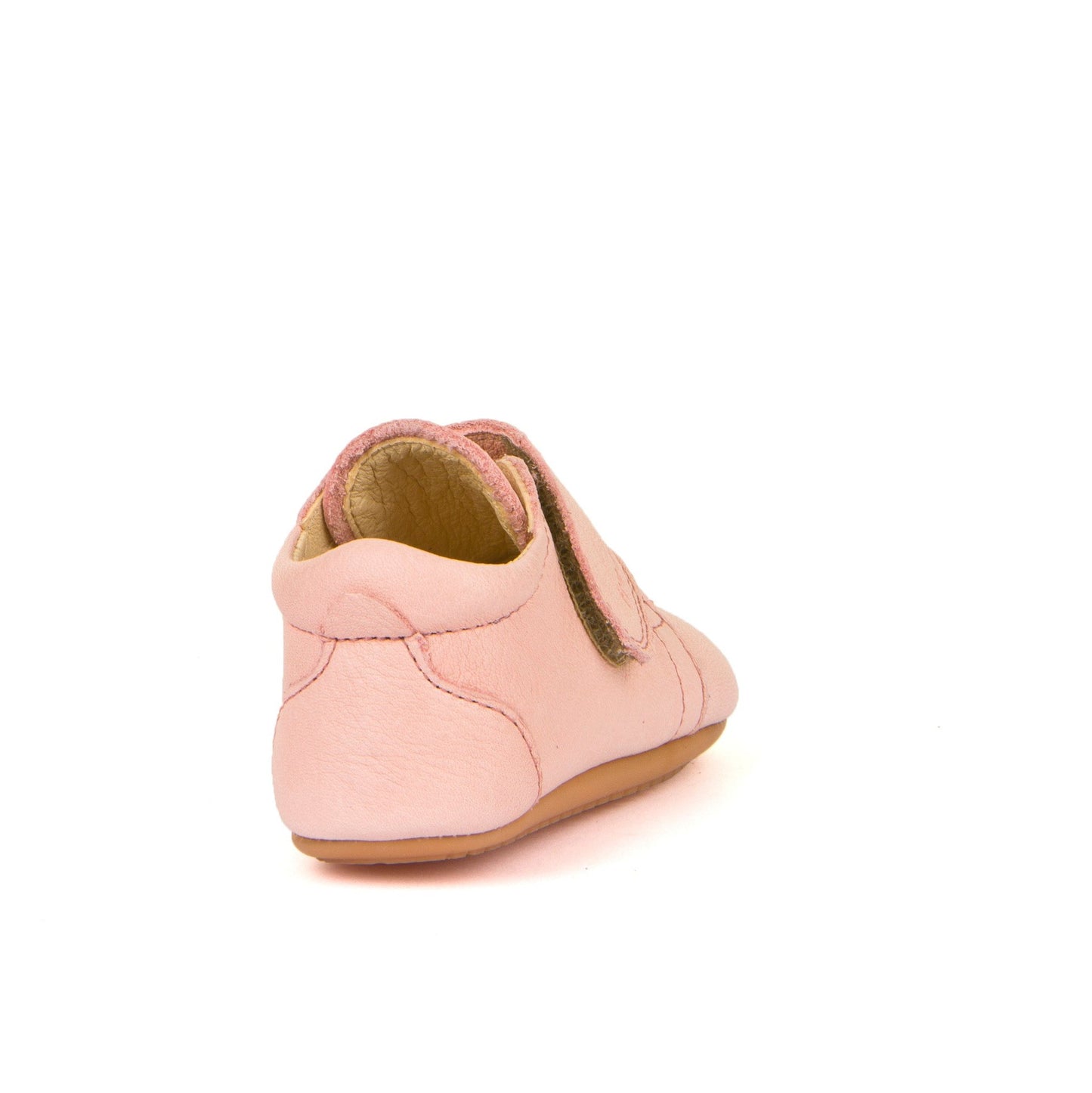 Prewalkers Classic - Single Velcro Leather Baby Shoes in Pink