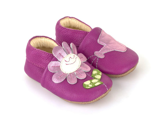 Prewalkers SlipOn – Garden Giggles in Fuchsia