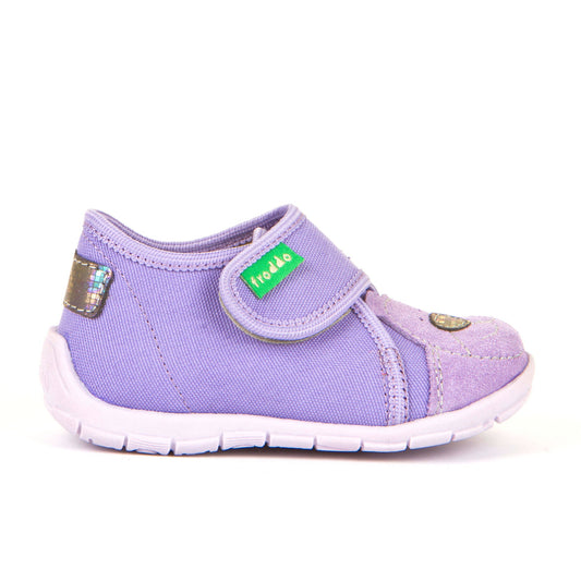 Classic Slipper - Lilac with Teddy Bear Toe Cap