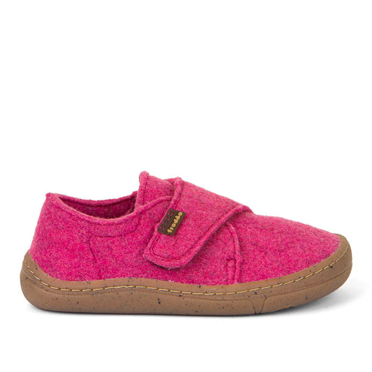 Barefoot Wooly Sllipper Fuchsia