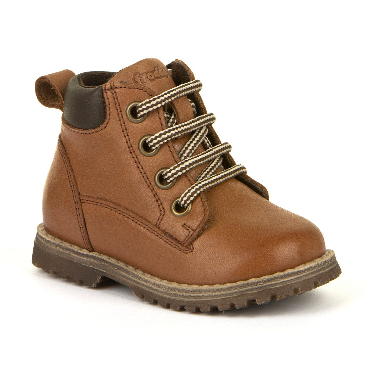 Mono Lace-Up Boot with Side Zipper – Fleece Lined