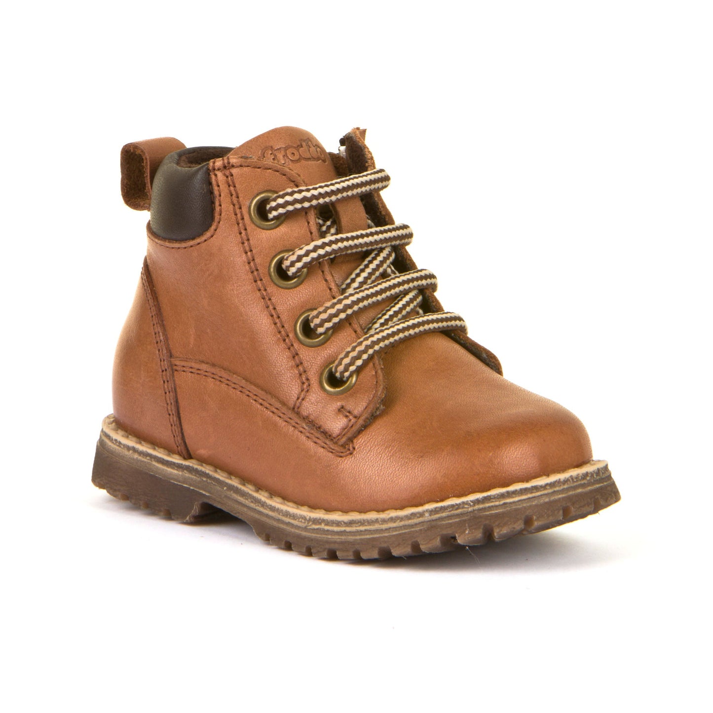 Mono Lace-Up Boot with Side Zipper – Fleece Lined