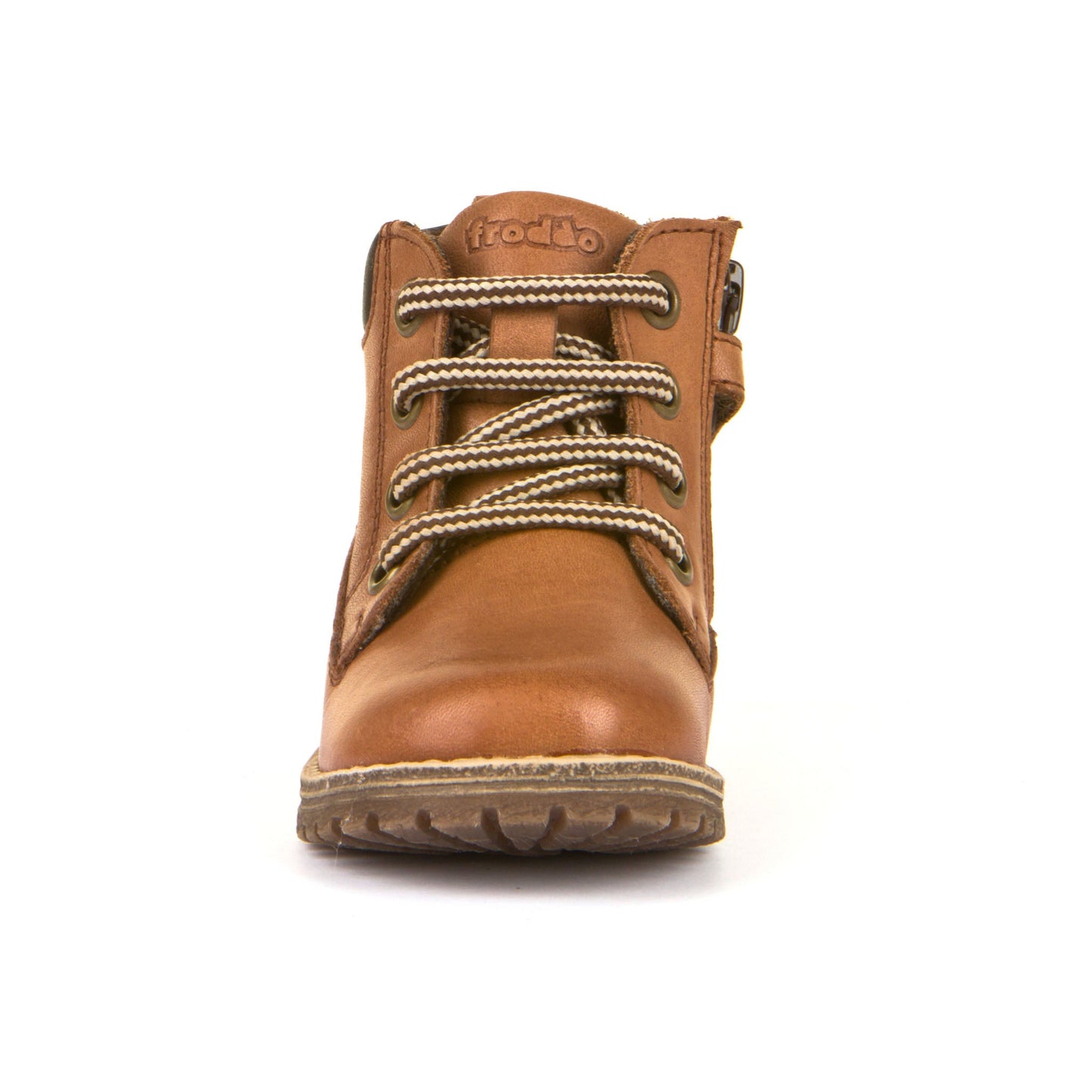 Mono Lace-Up Boot with Side Zipper – Fleece Lined