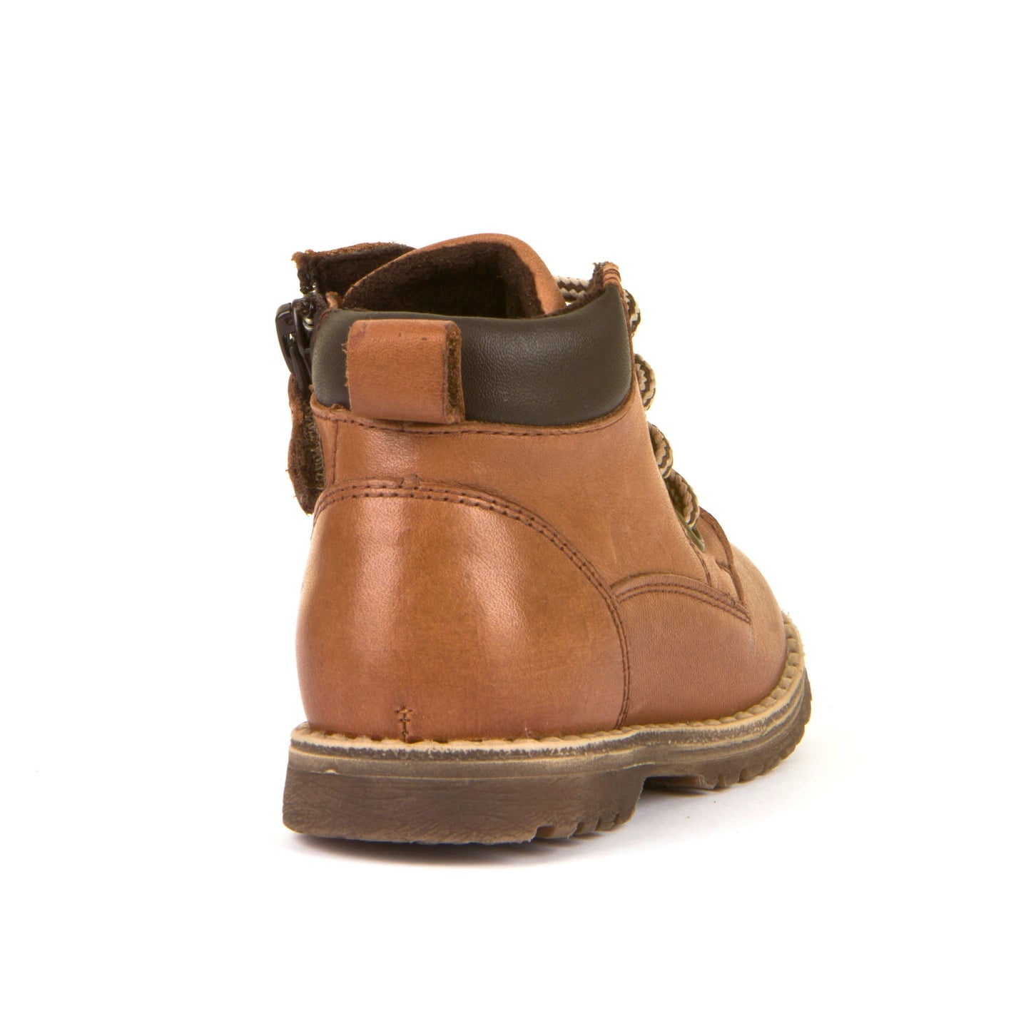 Mono Lace-Up Boot with Side Zipper – Fleece Lined