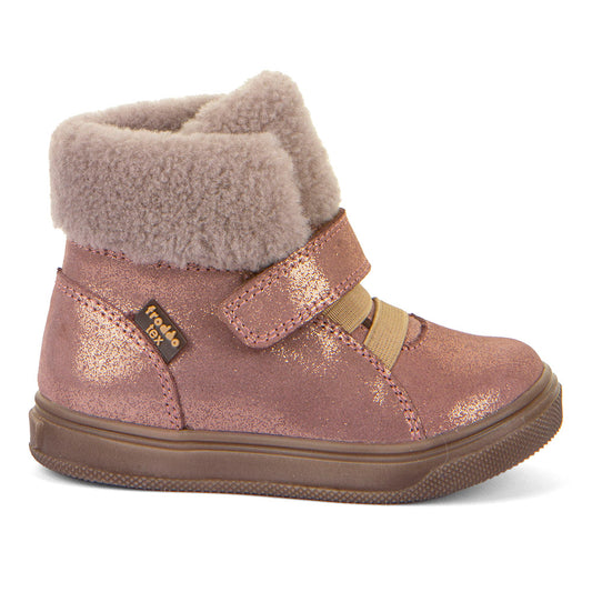 Basco TEX Waterproof Leather Boot in Pink Shine