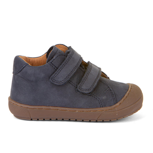 Ollie Velcro Water-Repellent Nubuck - Dark Blue
