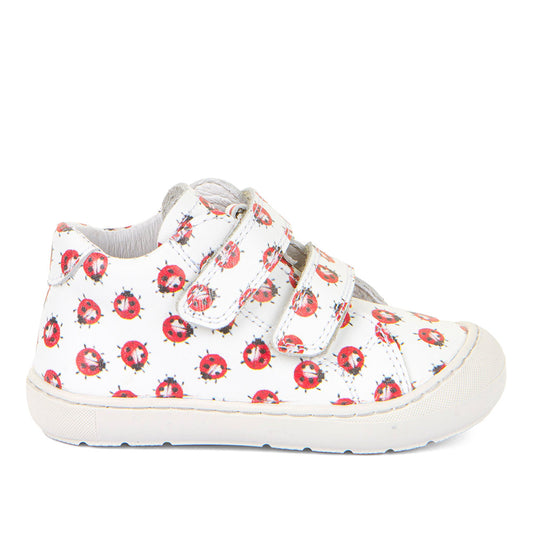 Ollie Velcro White/Red