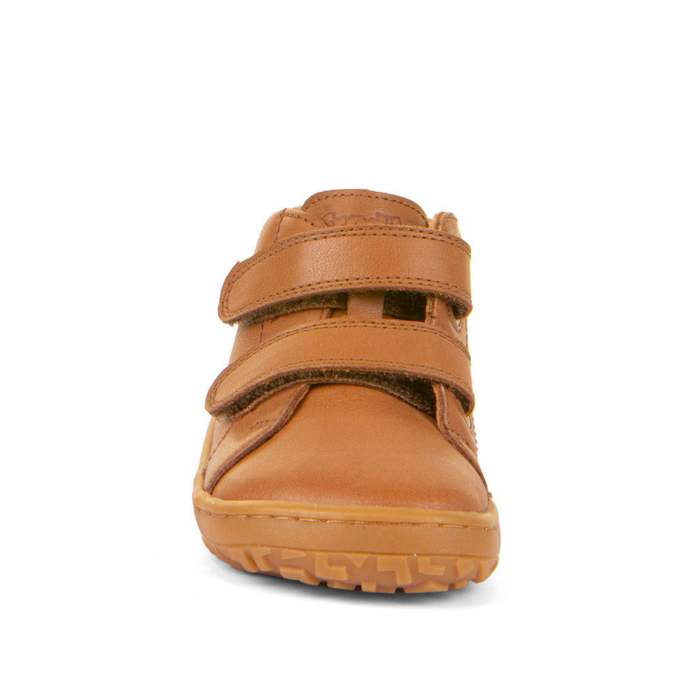 Barefoot First Step Leather Shoes in Cognac