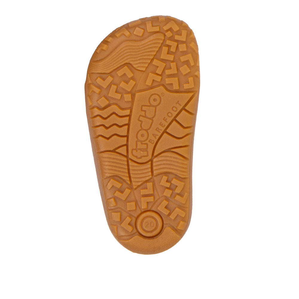 Barefoot First Step Leather Shoes in Cognac