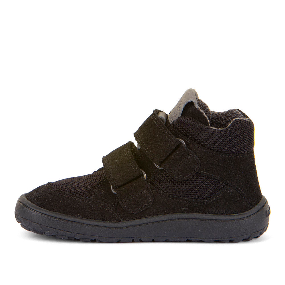 Barefoot Autumn TEX Waterproof Shoes – Leather & Mesh in Black