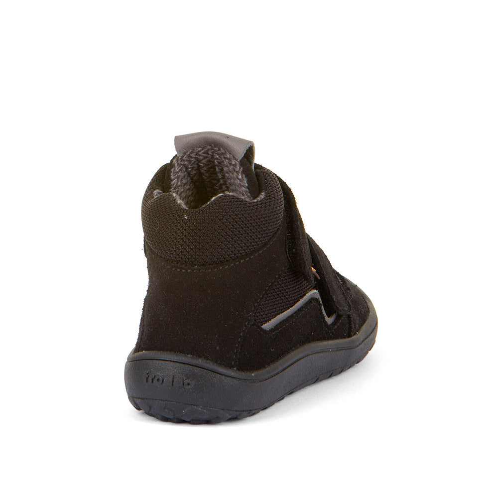 Barefoot Autumn TEX Waterproof Shoes – Leather & Mesh in Black