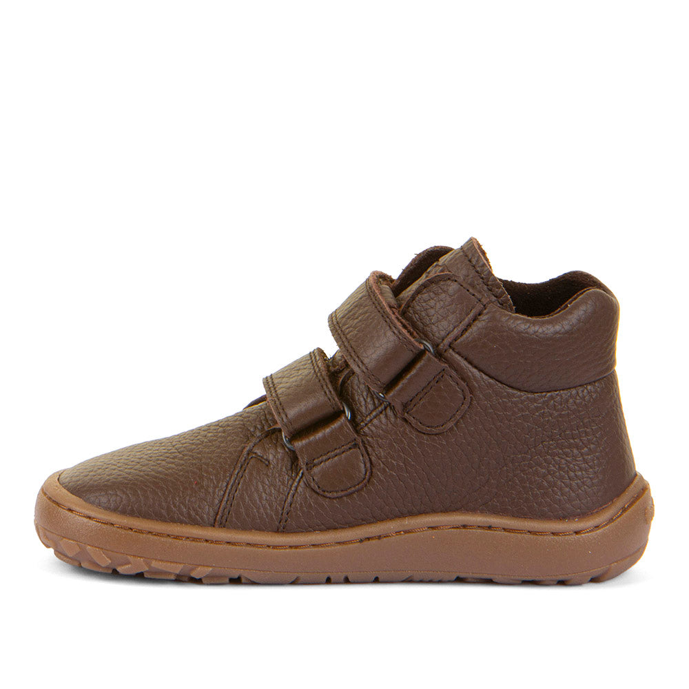 Barefoot Autumn Water-Repellent Leather Shoes in Brown