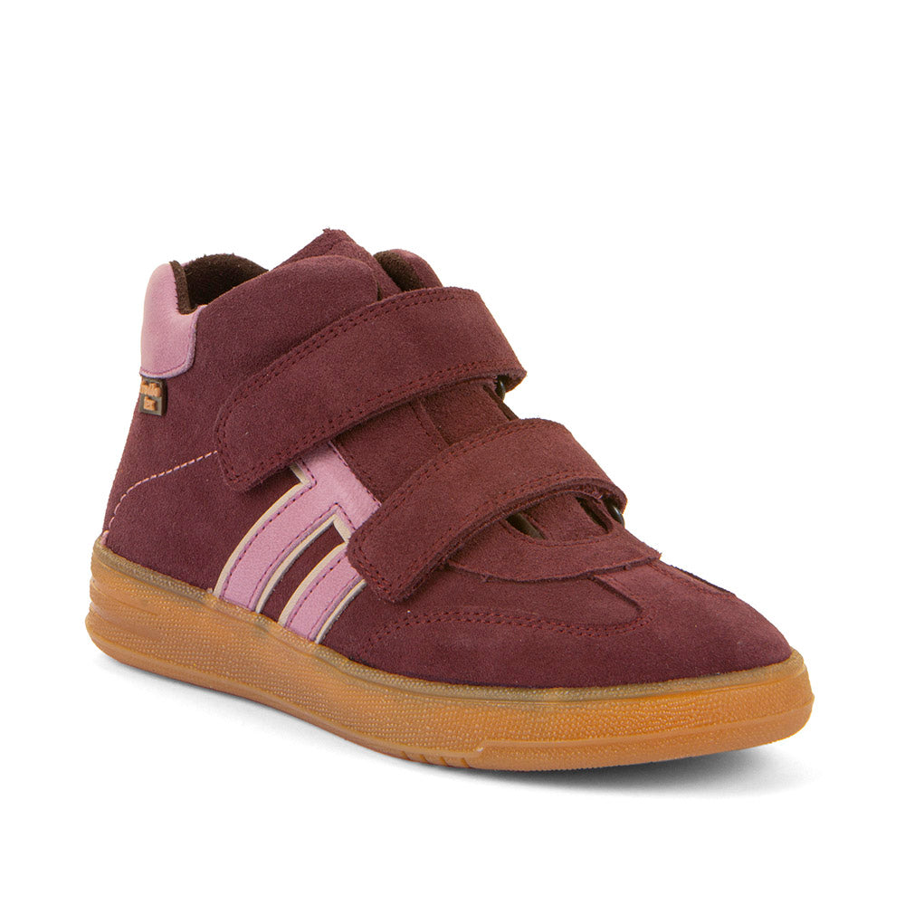 Lou Tex High-Top Waterproof Runner in Bordeaux