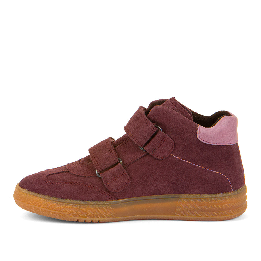 Lou Tex High-Top Waterproof Runner in Bordeaux