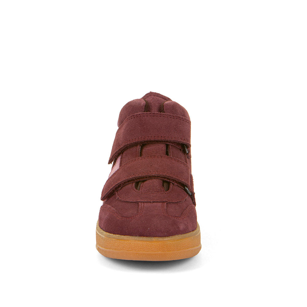 Lou Tex High-Top Waterproof Runner in Bordeaux