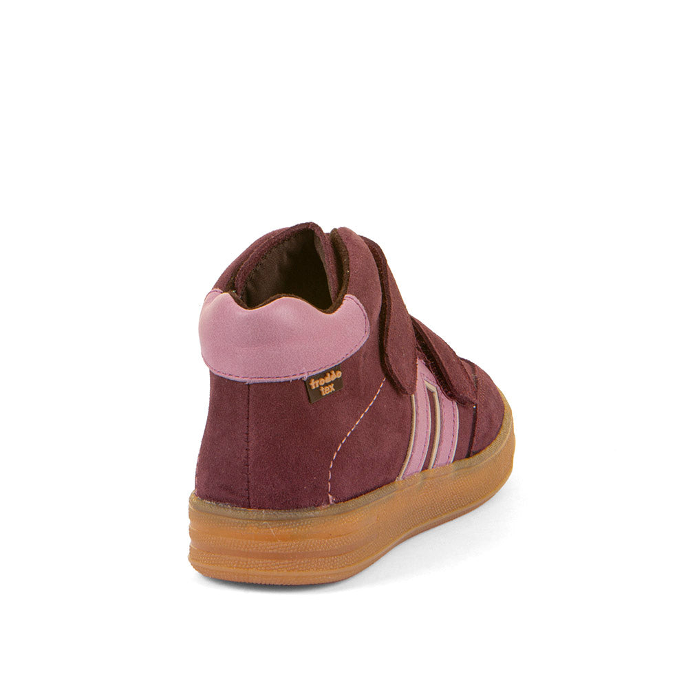 Lou Tex High-Top Waterproof Runner in Bordeaux
