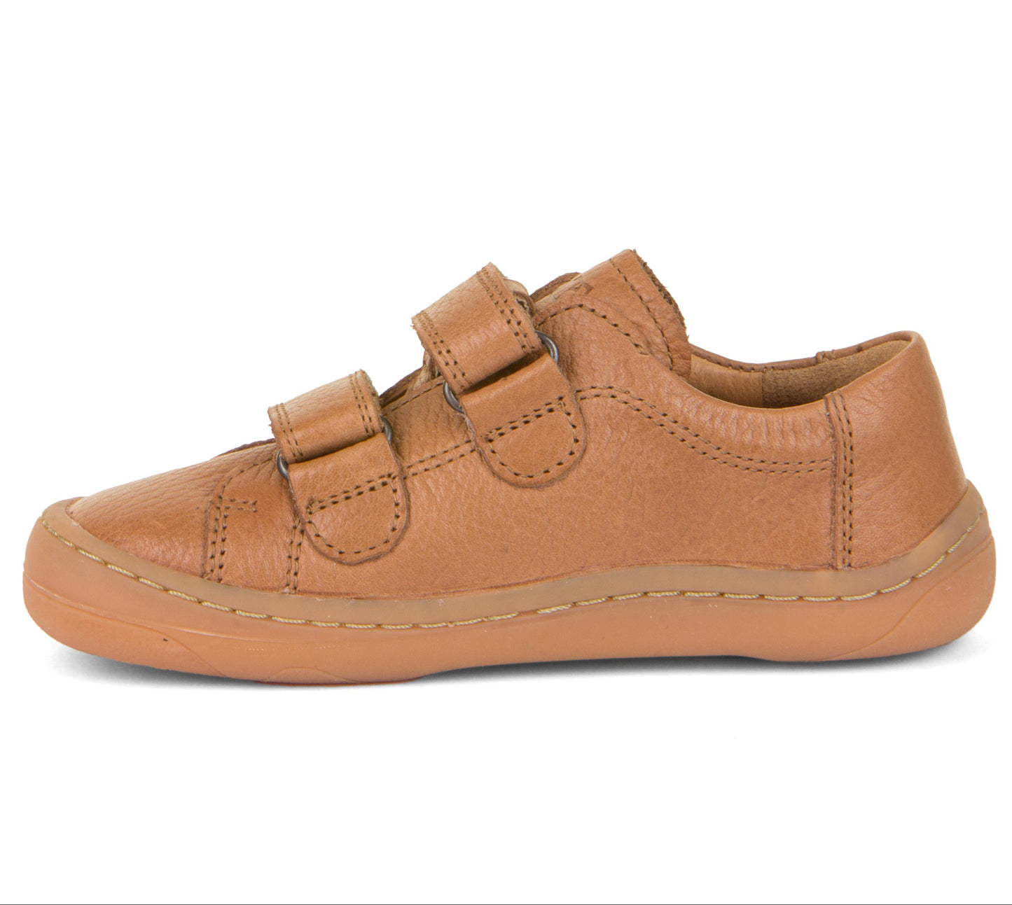 Barefoot D-Velcro Leather shoes in Brown