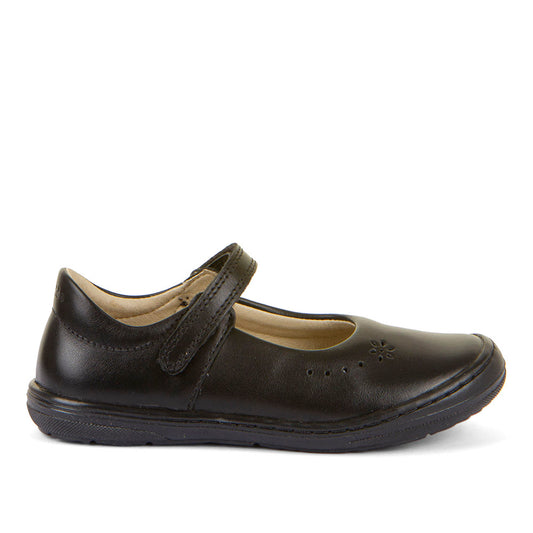 Mia Black Mary Jane - Leather School Shoe
