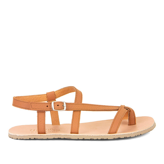 Barefoot Sandal Flexy in Cognac