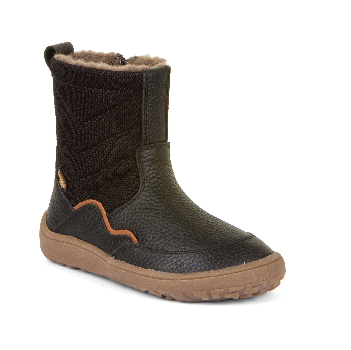 Barefoot Tex Winter Boots – Leather and Mesh in Black