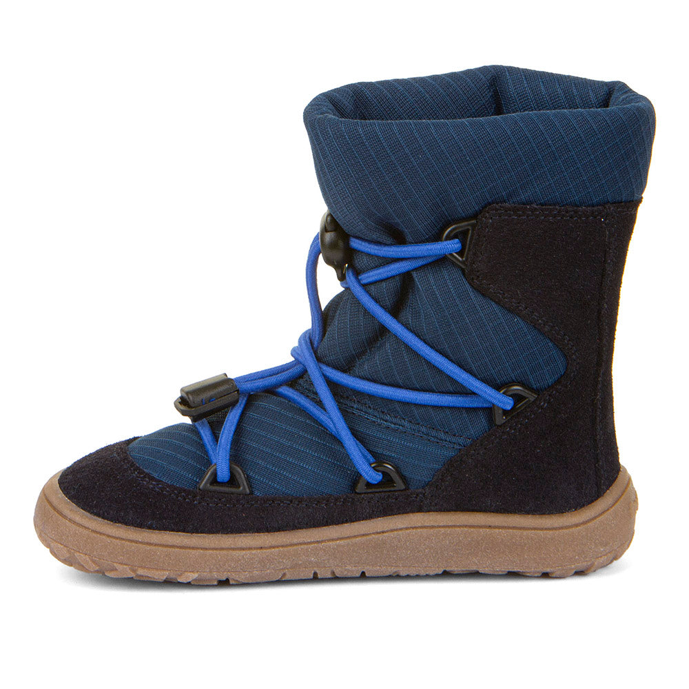 Barefoot TEX Track Wool Boots in Blue - Waterproof