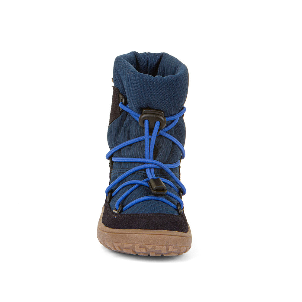 Barefoot TEX Track Wool Boots in Blue - Waterproof