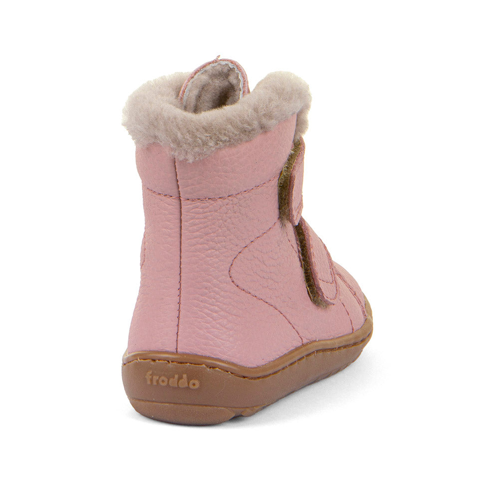 Barefoot Furry Boot in Pink