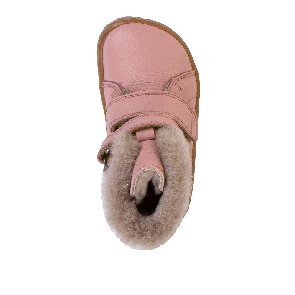 Barefoot Furry Boot in Pink