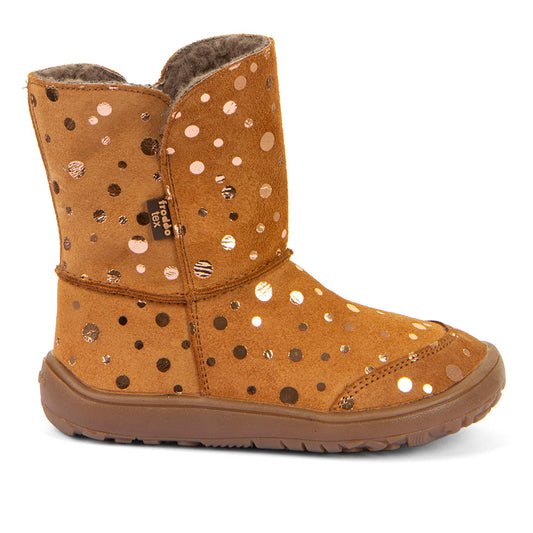 Barefoot Winter Boots – Suede with TEX Waterproofing in Bronze