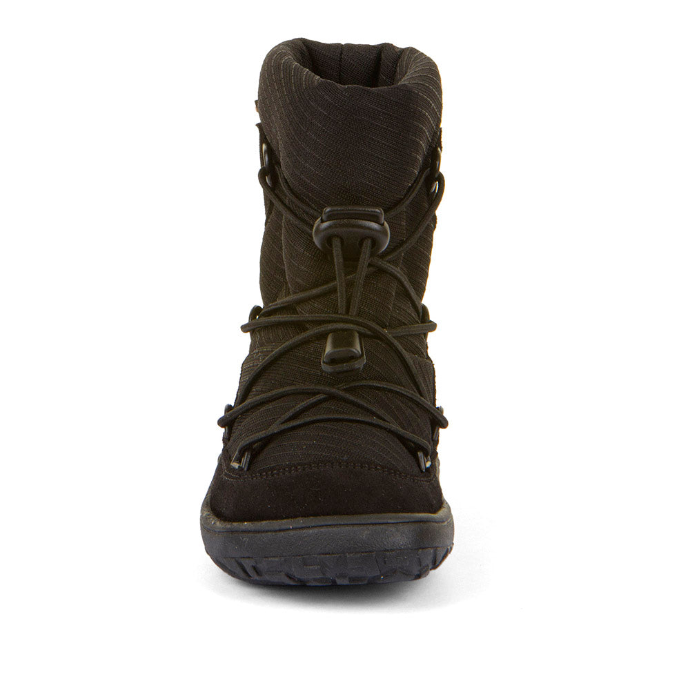 Barefoot TEX Track Wool Boots in Black - Waterproof