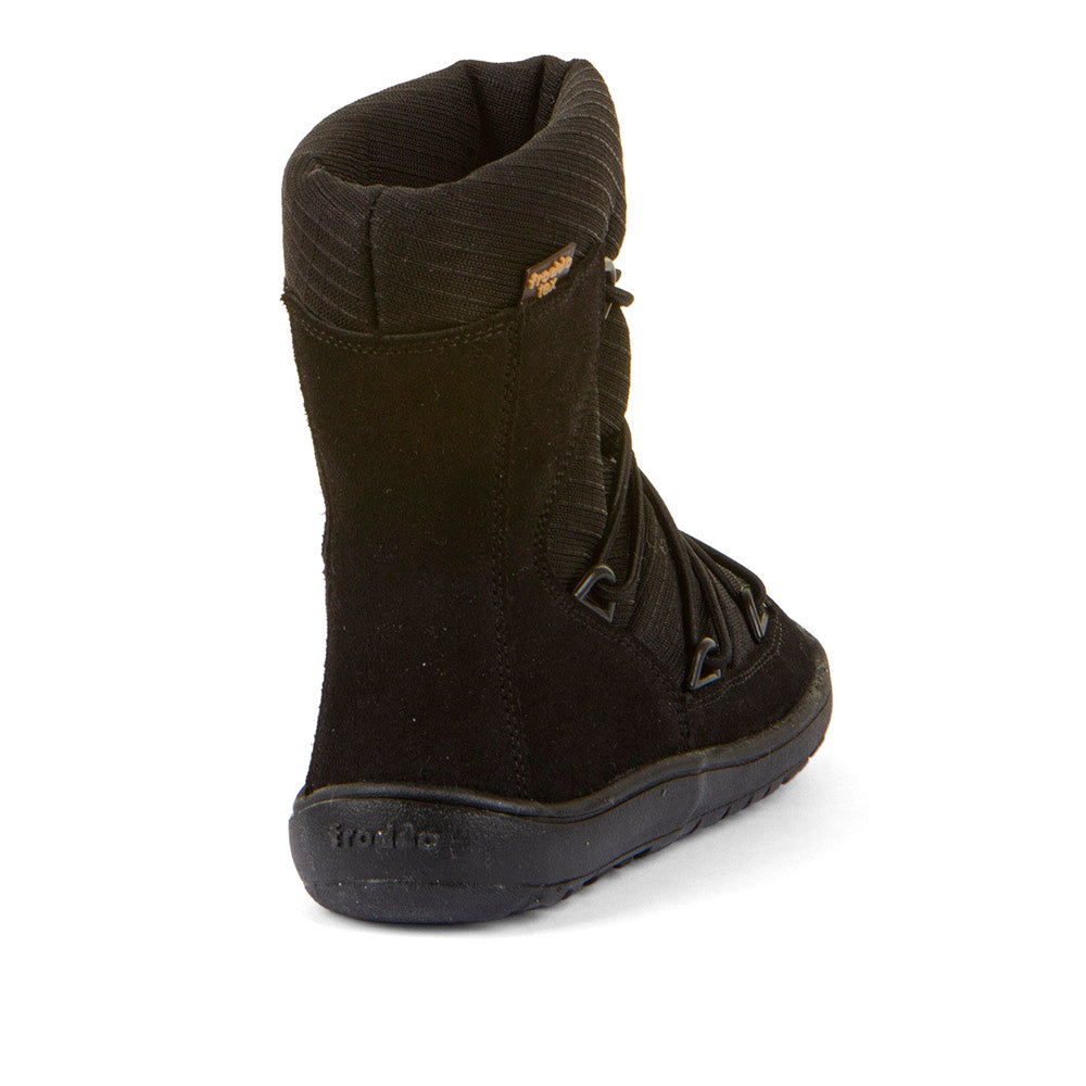 Barefoot TEX Track Wool Boots in Black - Waterproof
