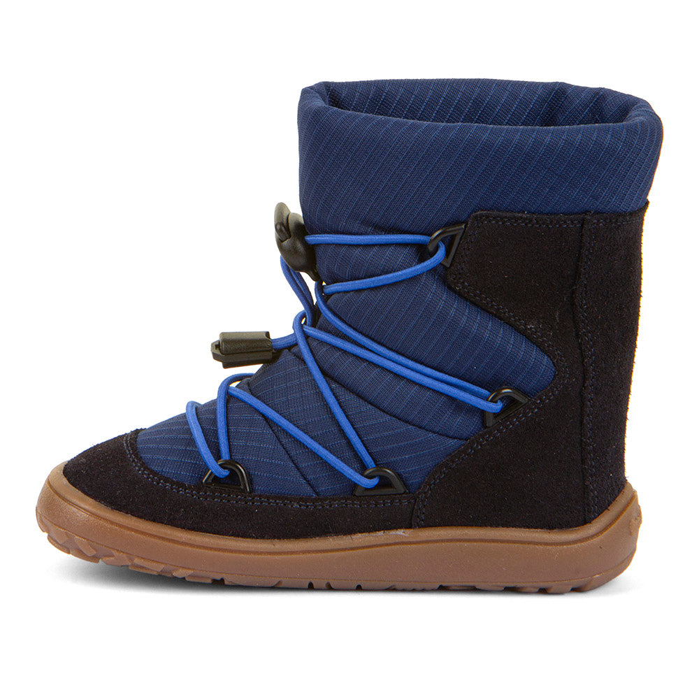 Barefoot TEX Track Wool Boots in Blue - Waterproof