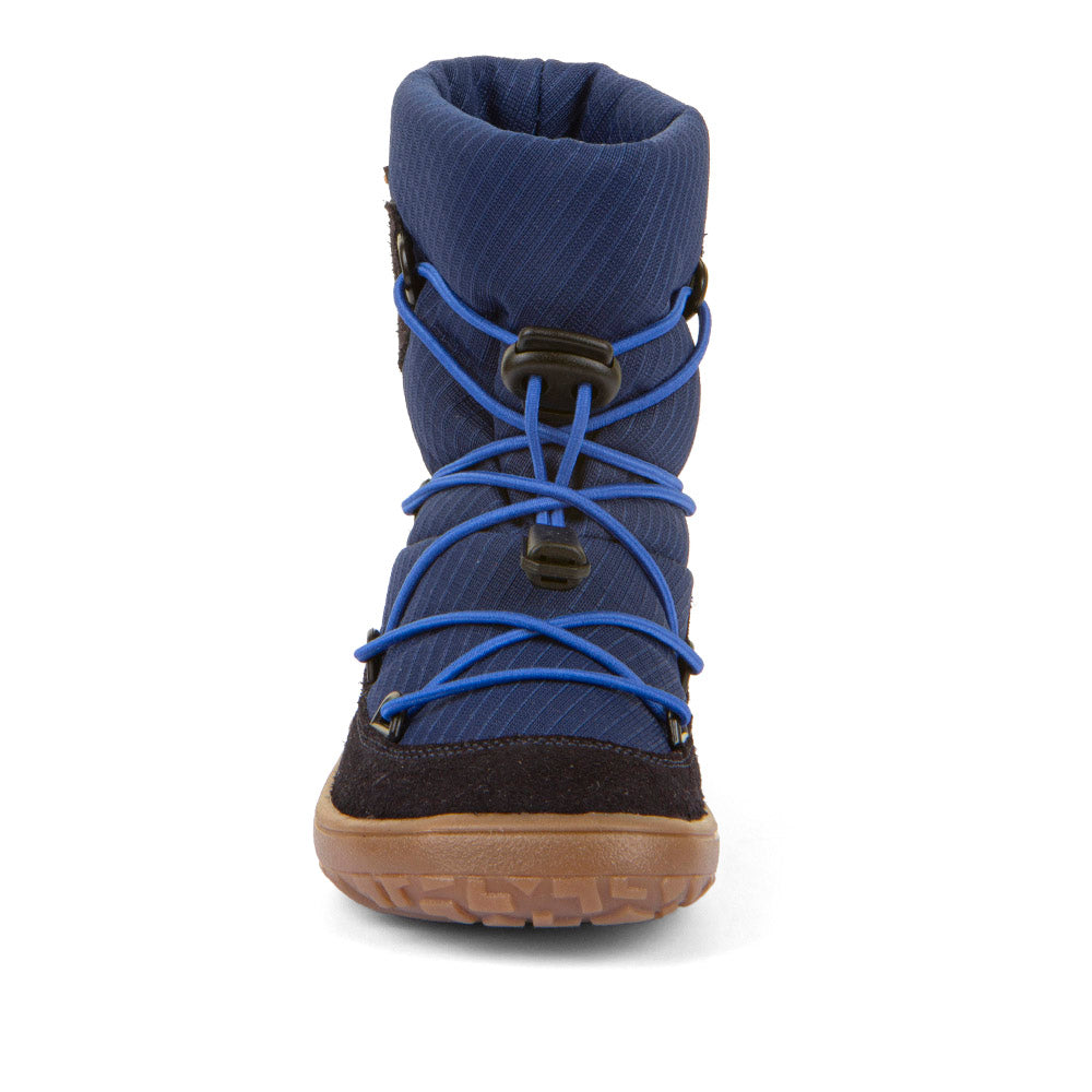 Barefoot TEX Track Wool Boots in Blue - Waterproof