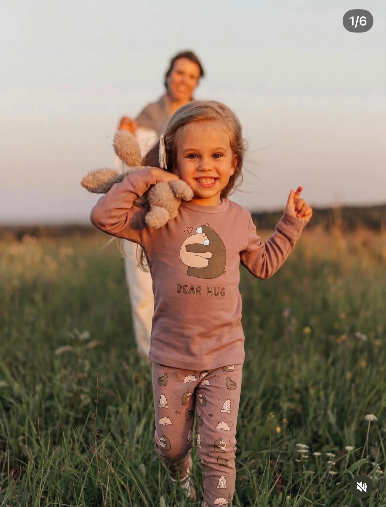 Bear Hug Kids PJ Set