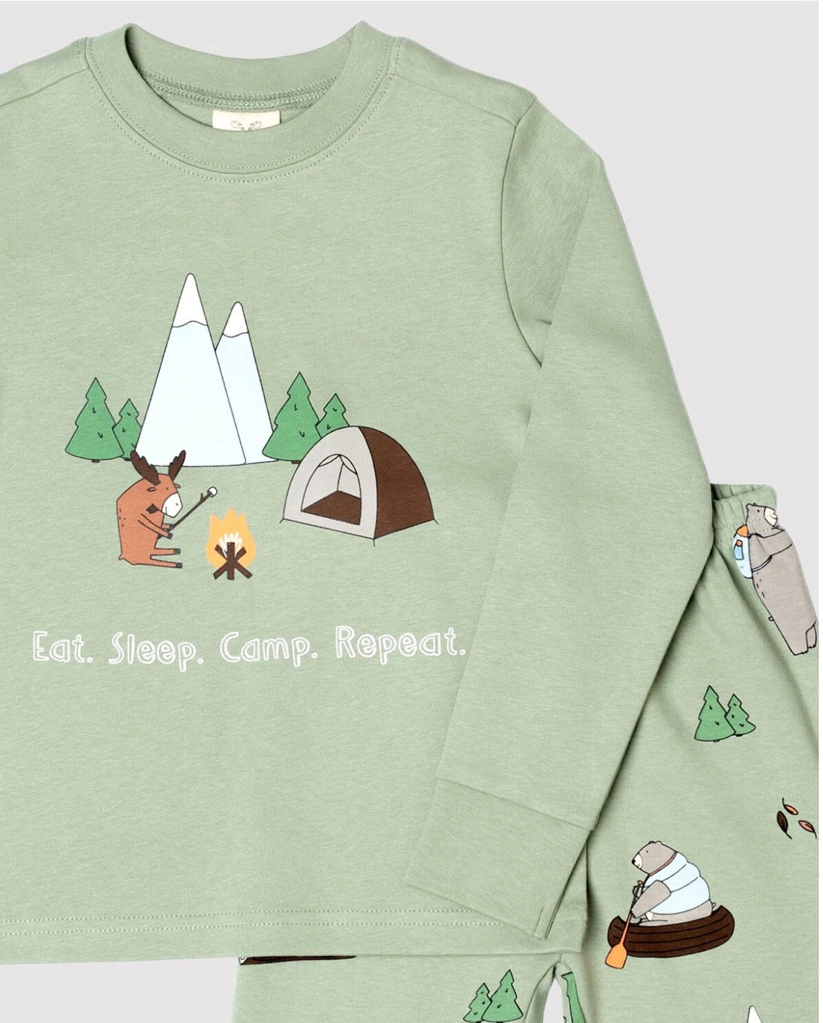 Camp Kids PJ Set
