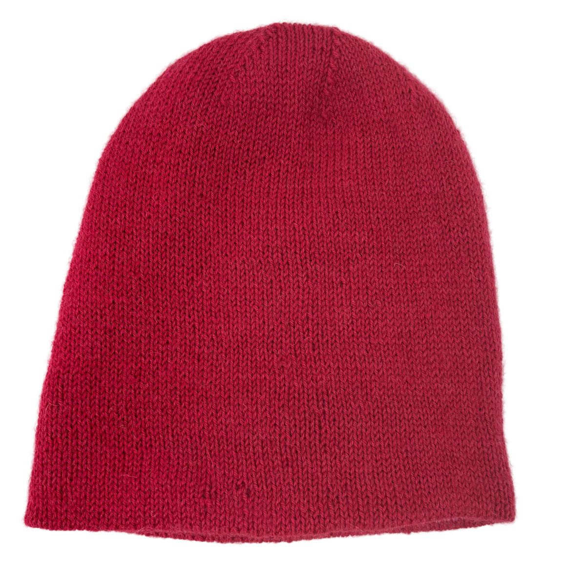 Handmade 100% Merino Wool Reversible Kids’ Hat – Pink Multicolour Stripe