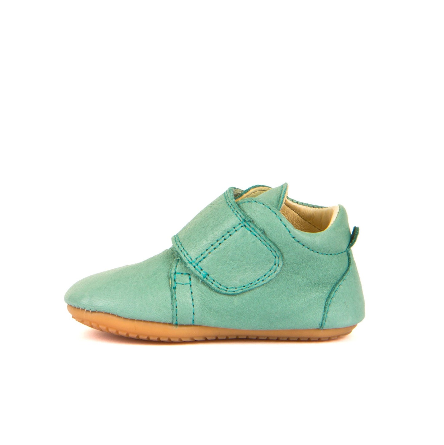 Prewalkers Classic - Single Velcro Leather Baby Shoes in Mint