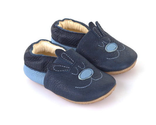 Prewalkers SlipOn – Puppy Pals in Blueberry