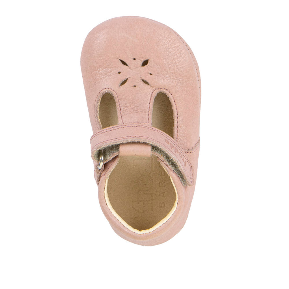 Barefoot Prewalkers – Balle T-Bar Baby Sandal in Pink