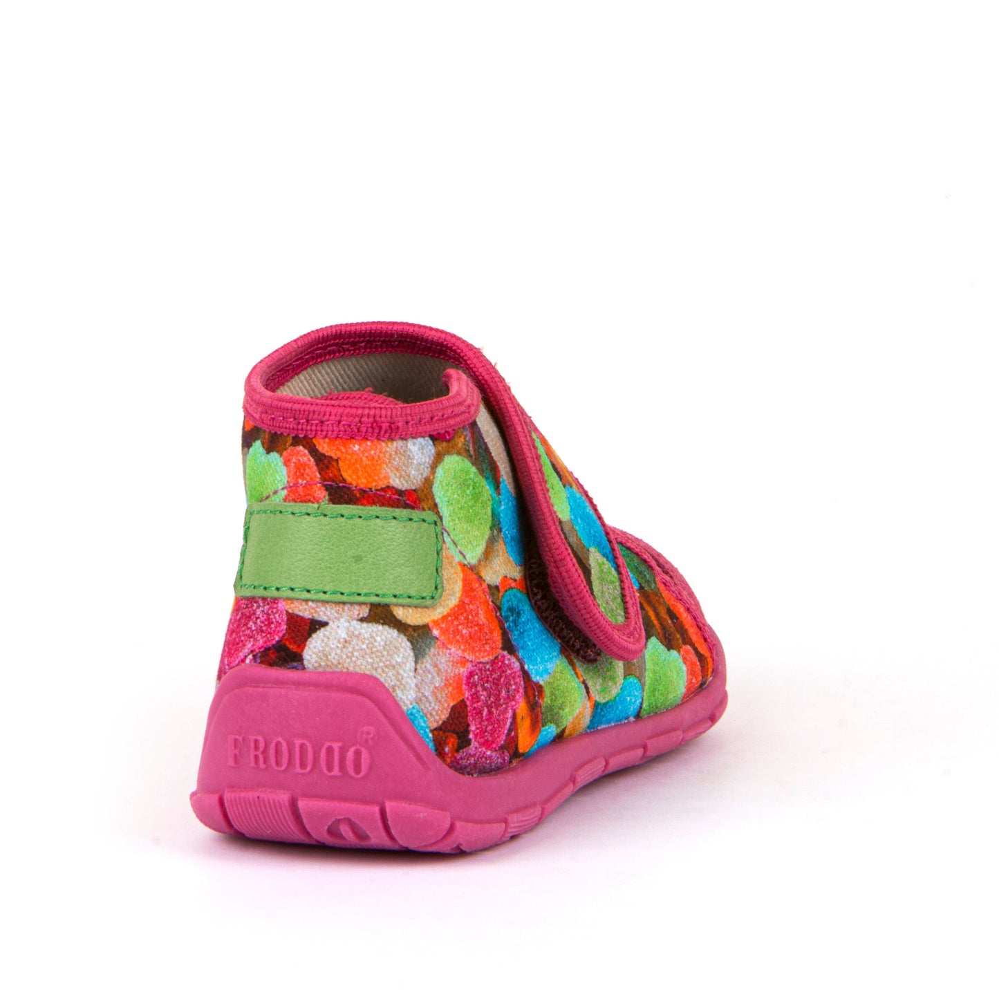 Classic High-Top Slipper - Fuchsia with Gummy Candy Print