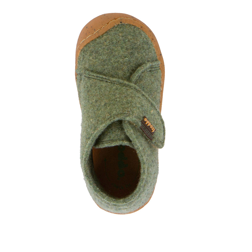 Minni Wooly Slipper Green