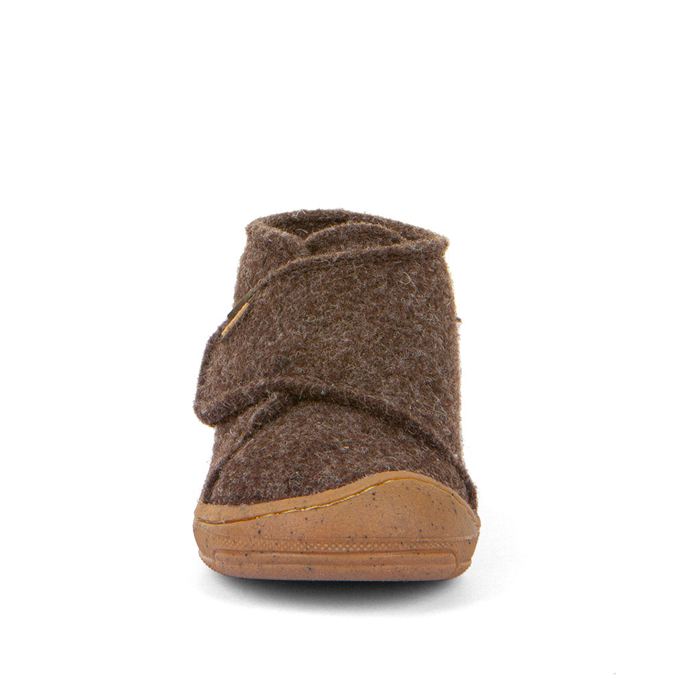 Minni Wooly Slipper Brown
