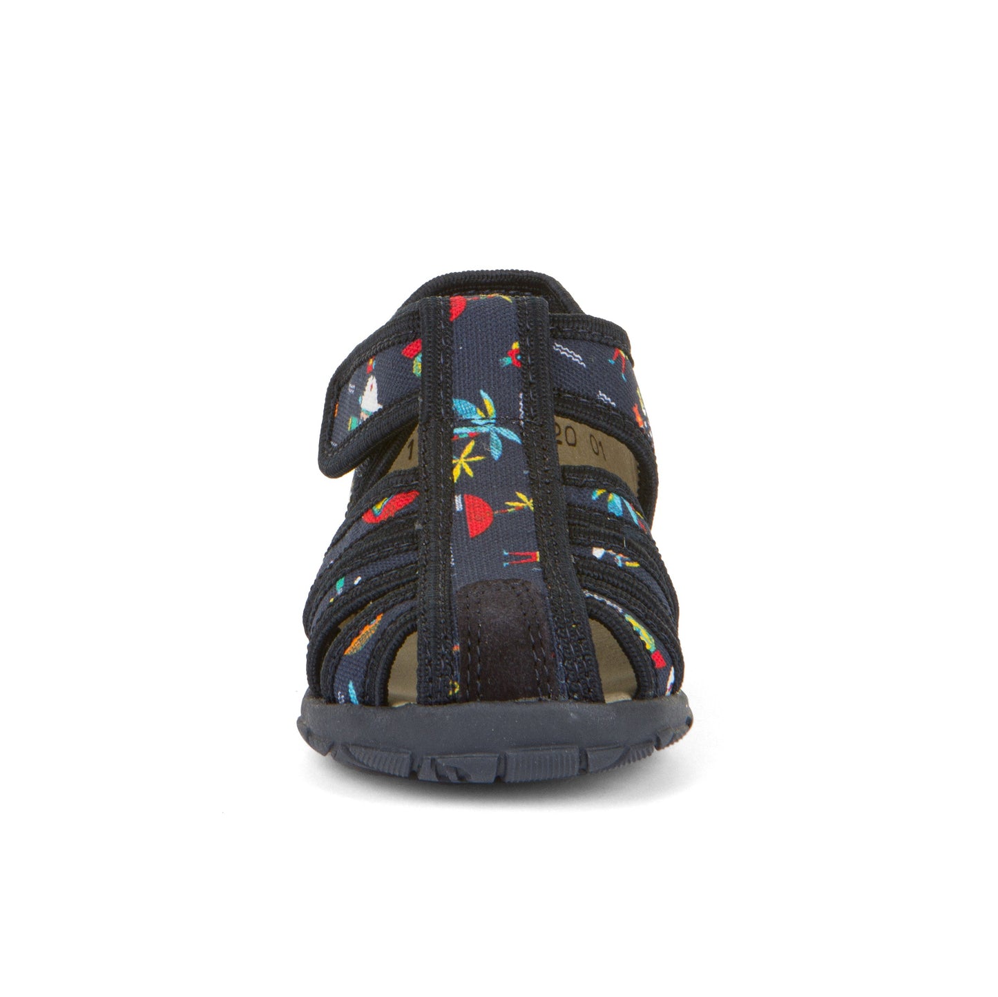 Canvas Sandal - Dark Blue with High Seas Adventure Print