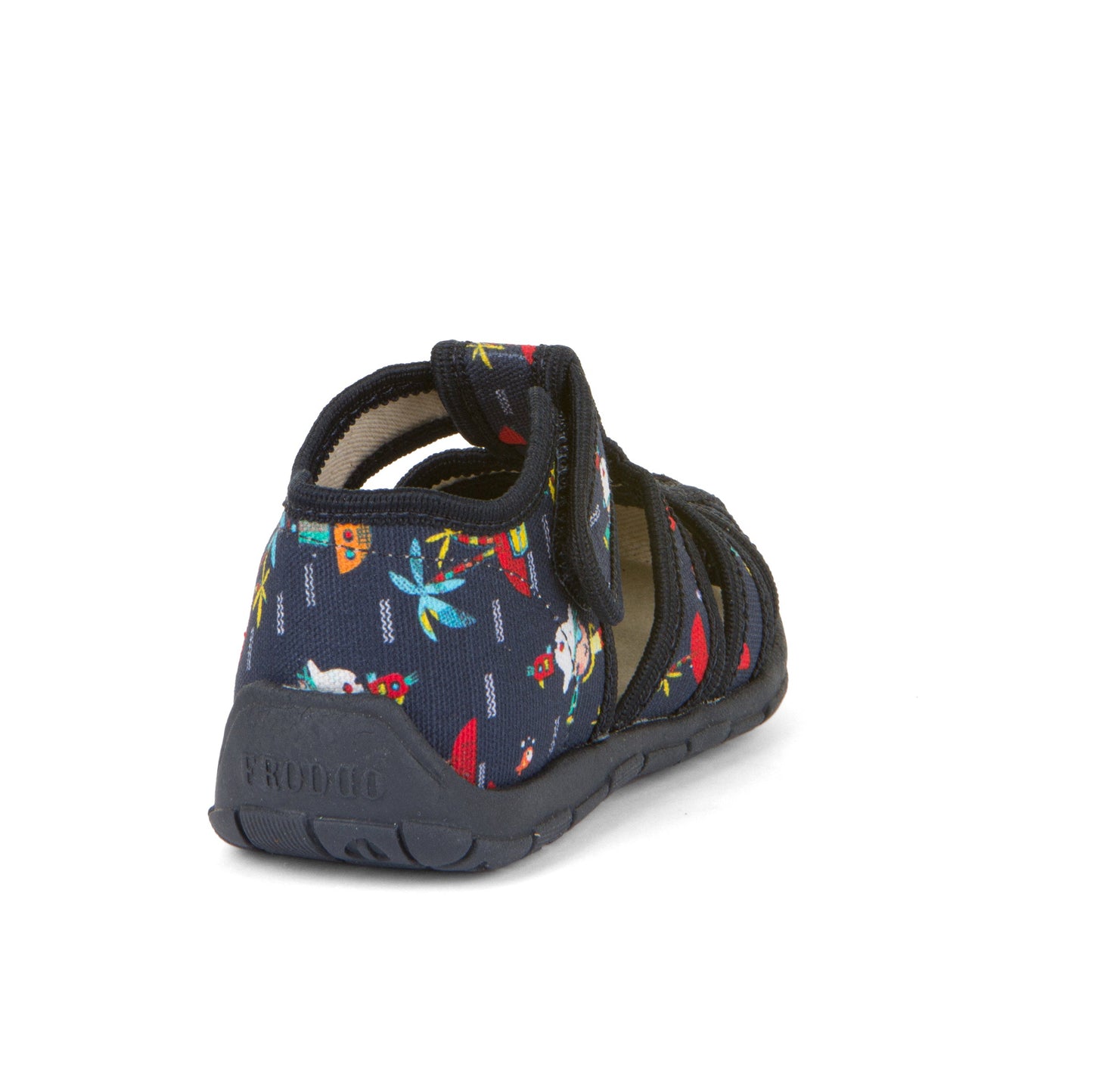 Canvas Sandal - Dark Blue with High Seas Adventure Print