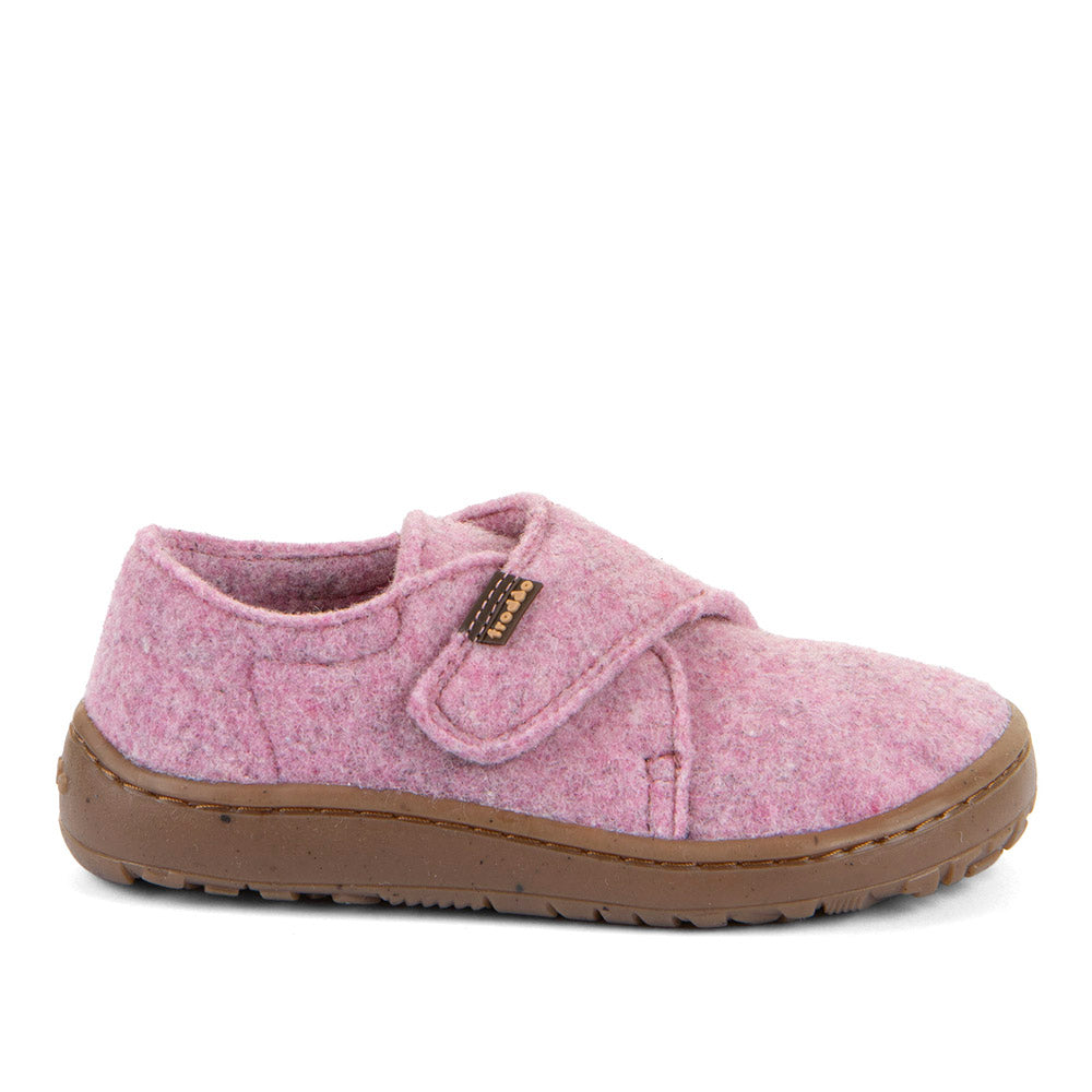 Barefoot Wooly Slipper in Pink