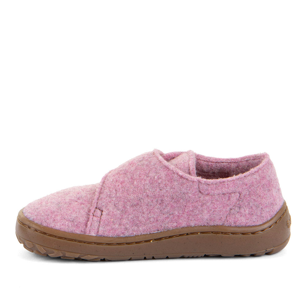Barefoot Wooly Slipper in Pink