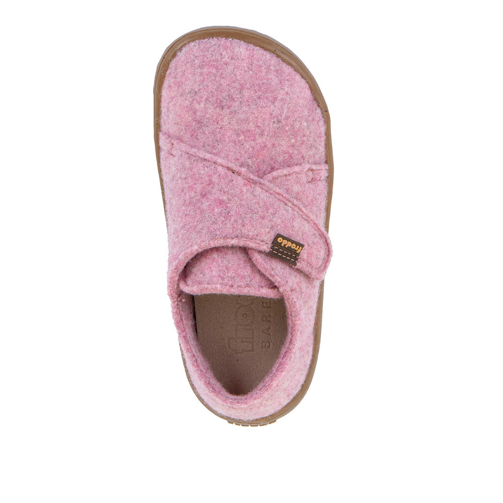 Barefoot Wooly Slipper in Pink