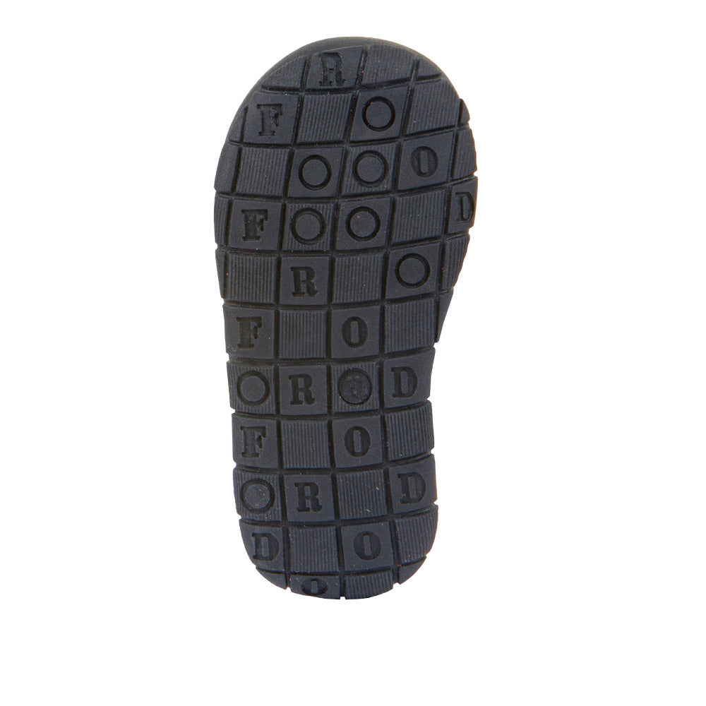 Classic High-Top Slipper Dark Blue with Fire Station Theme Print