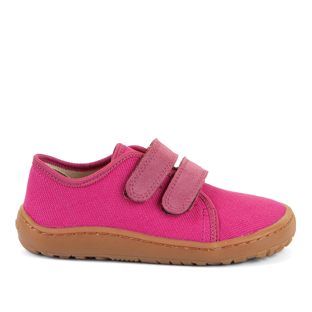 Barefoot Canvas Sneakers in Fuchsia