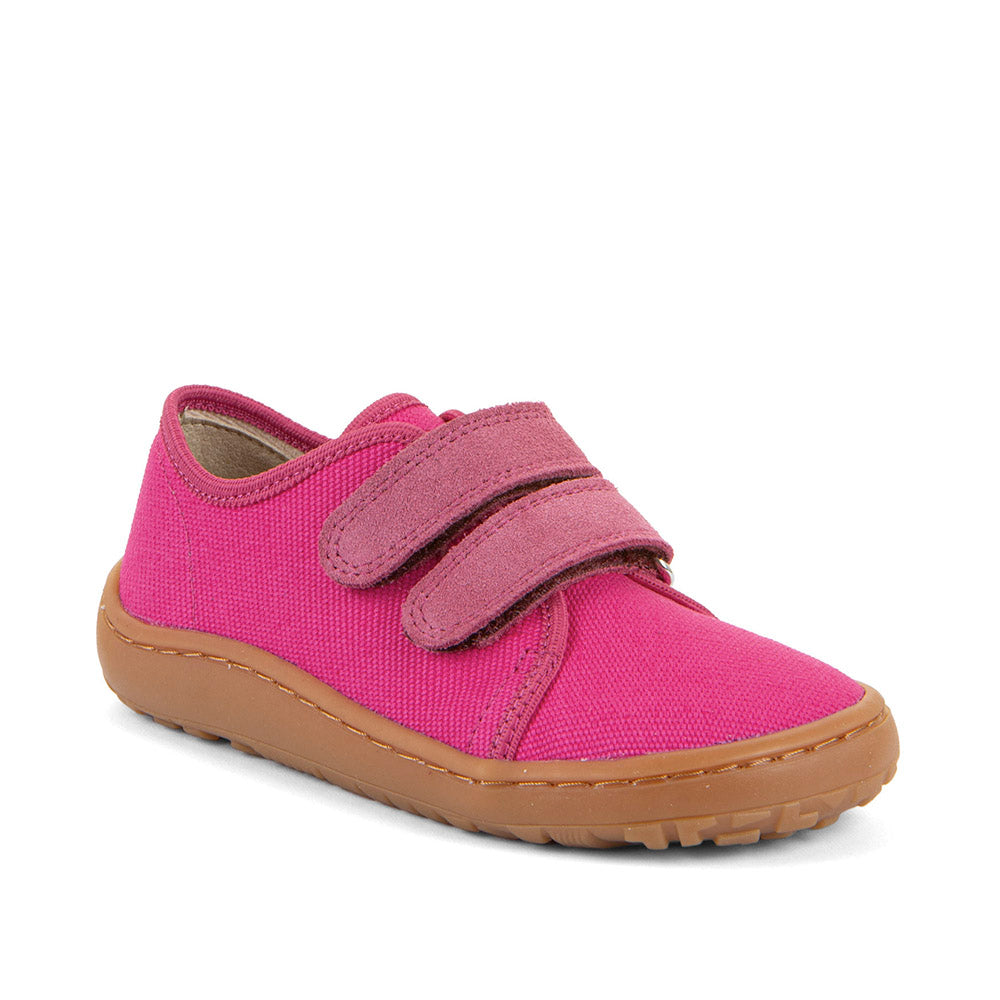 Barefoot Canvas Sneakers in Fuchsia